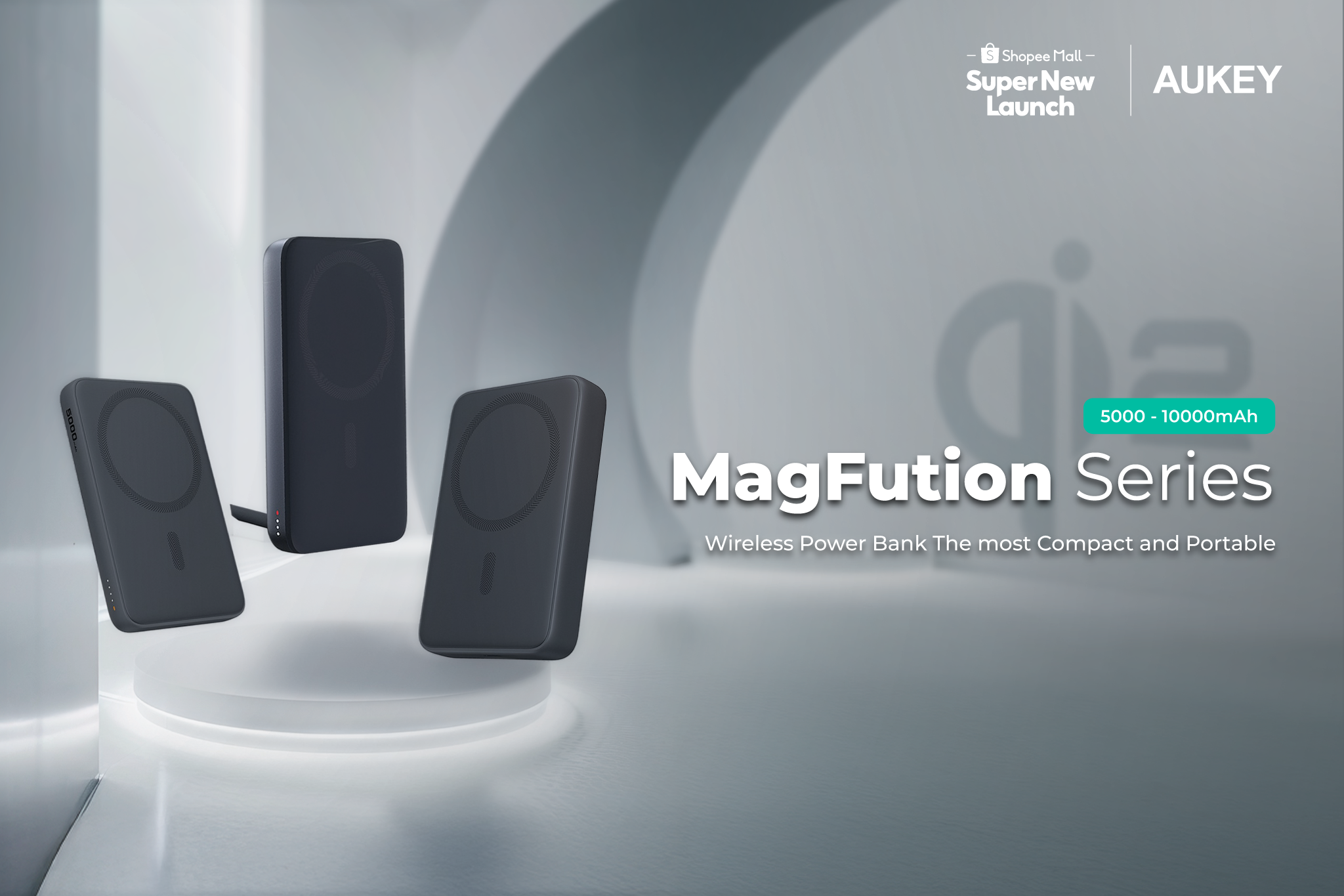 AUKEY Thailand เปิดตัว PowerBank Magnetic Series มาพร้อมเทคโนโลยี Qi2 และ PD 30W – Shopee Exclusive Launch 28 สิงหาคม 2025