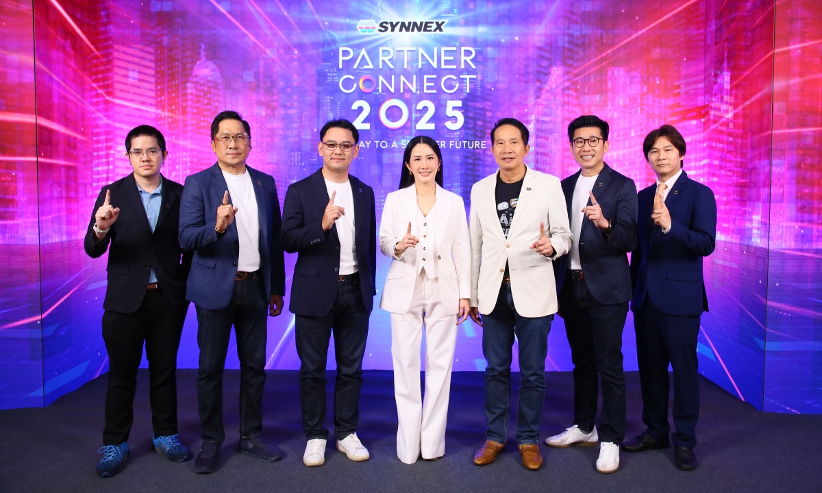 ซินเน็ค (SYNNEX) เปิดวิสัยทัศน์ในงาน “SYNNEX PARTNER CONNECT 2025” ปักธงสู่ AI Ecosystem ผนึกกำลังพันธมิตรระดับโลก ขับเคลื่อนอนาคตดิจิทัลอย่างยั่งยืน