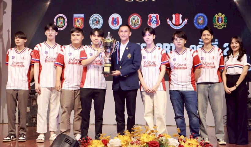 CGA ESPORTS 2025 ดวลเดือดสองวันเต็ม ศิษย์เก่ามงฟอร์ตฯ ซิวแชมป์ใหญ่ รวม 12 ทีมจาก 9 สถาบันประชันฝีมือสุดมันส์
