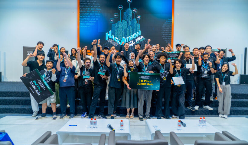 กลุ่มบริษัทซีดีจี ผนึกพลังคนรุ่นใหม่ทั่วเอเชีย ระเบิดไอเดียเวที Hackathon x 42 Asia ยกระดับเอกสารดิจิทัล ด้วยโซลูชัน AI ผสาน OCR ขับเคลื่อนไทยสู่ Smart Governance