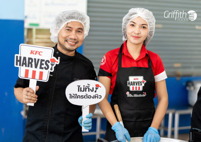 Griffith Foods สานต่อการสนับสนุนกิจกรรม KFC Harvest ร่วมส่งต่ออาหารคุณภาพ ลด Food Waste สู่ชุมชนอย่างยั่งยืน