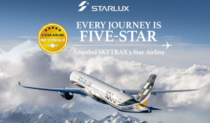 STARLUX Airlines ตอกย้ำมาตรฐานสายการบินระดับโลก คว้า SKYTRAX 5 ดาว 2 ปีซ้อน พร้อมเปิดเส้นทางใหม่ “ปราก”