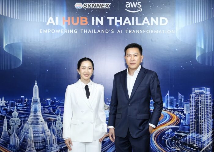 สุธิดา มงคลสุธี ผู้บริหาร SYNNEX ร่วมเปิดตัว AI Hub ในประเทศไทยกับ AWS