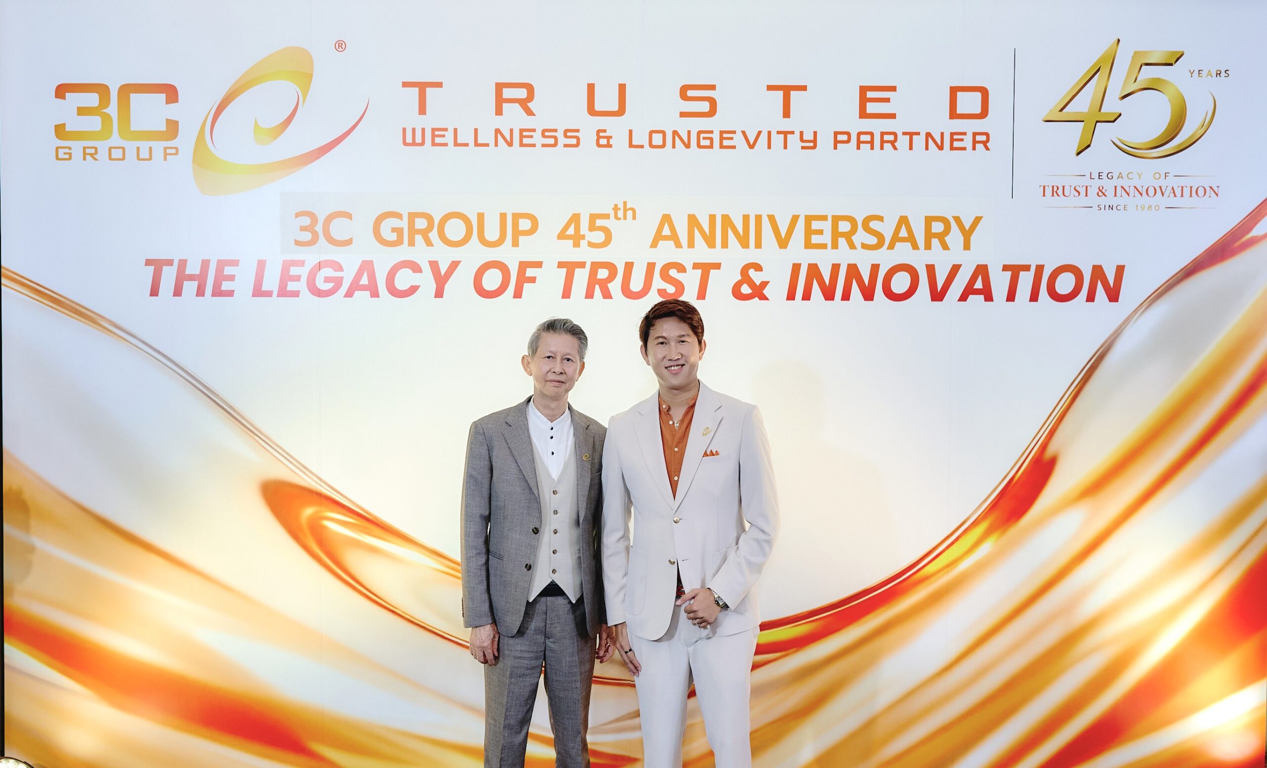 3C Group ฉลอง 45 ปี เปิดเวทีนานาชาติ ชู AI และนวัตกรรม ขับเคลื่อนอนาคต Wellness & Longevity เชื่อมโยงวิทยาศาสตร์ นวัตกรรม AI และเครือข่ายพันธมิตรระดับโลก เพื่อยกระดับการพัฒนาผลิตภัณฑ์สุขภาพแห่งอนาคต