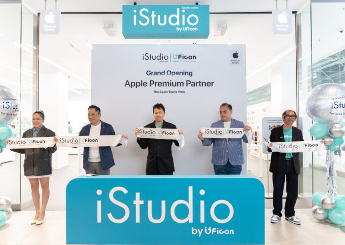 iStudio by UFicon เปิดตัว Apple Premium Partner แห่งแรกของ UFicon ที่ The Mall Lifestore Ngamwongwan พร้อมยกระดับประสบการณ์ Apple ภายใต้แนวคิด “A New Apple Experience Starts Here.”